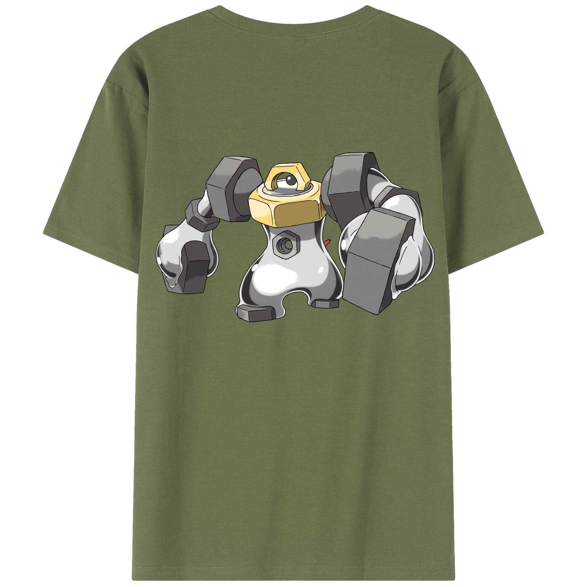 （画像用） ポケットモンスター Pokémon 綿100％半袖Tシャツ（背面プリント）